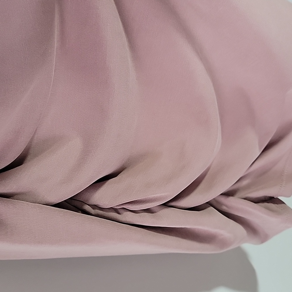 EXPRESS | Rose Pink Side Rouch Dress - Picture 4 of 4